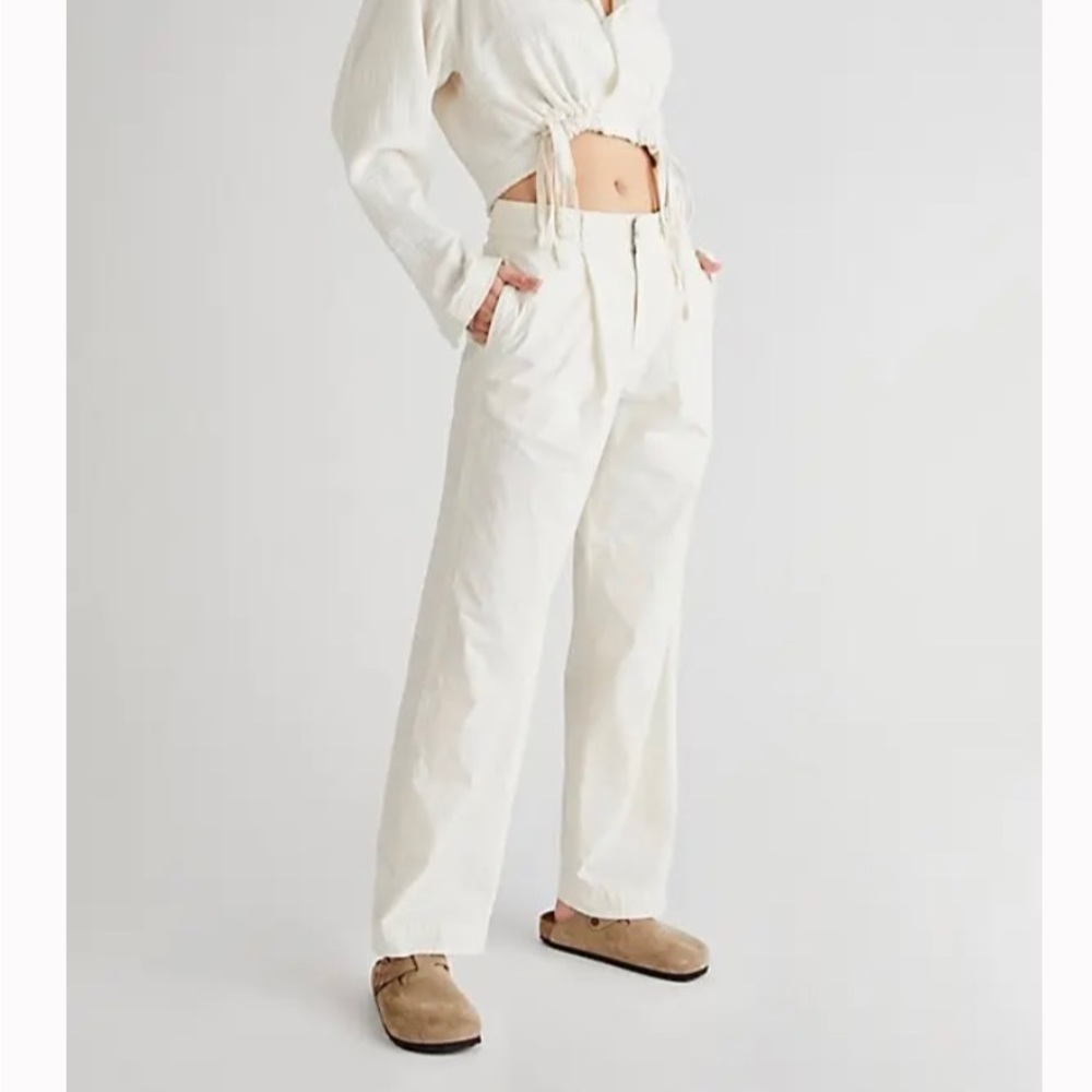 Free People Luca Barrel Pants 4 NWT